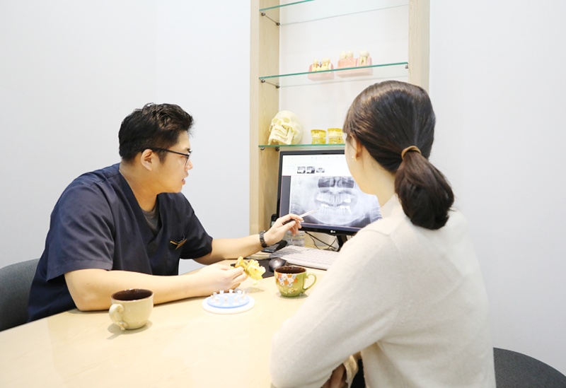 매끄러운 치아